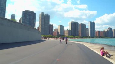 Lakefront iz Chicago ve meşe Sokağı Beach