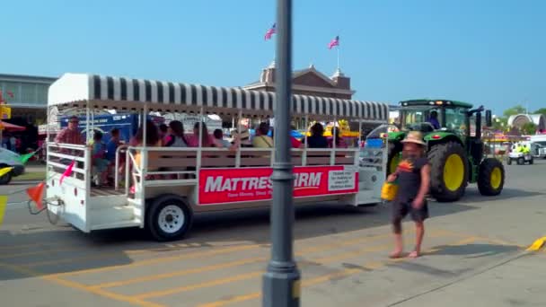 Feria Estatal de Iowa — Vídeo de stock