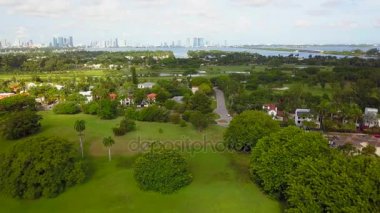 Miami Beach golf sahne ve evleri Bayshore