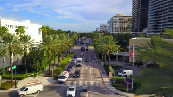 Harding naar Collins Avenue — Stockvideo