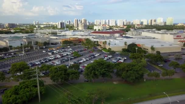 Aventura Mall nadjezdu — Stock video