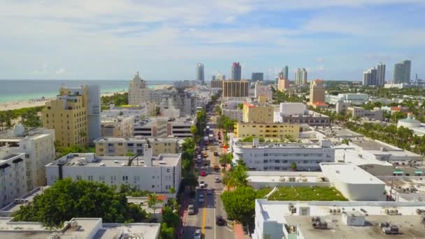 Miami Beach en ascenso — Vídeo de stock