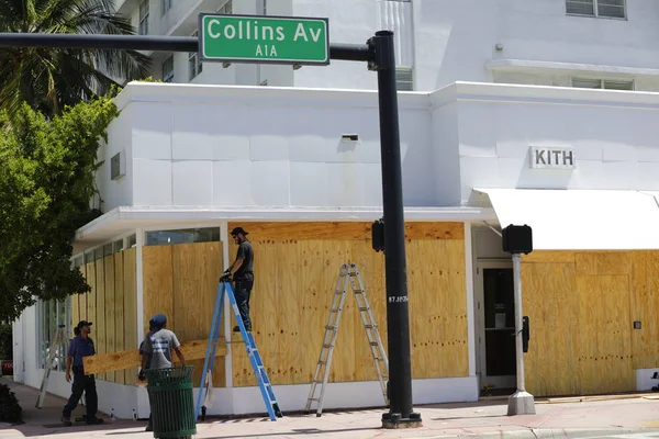 Yatılı Miami Beach kasırga Irma tahliye