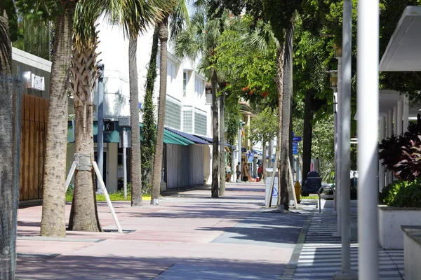 Lincoln Road evakuace hurikán Irma — Stock fotografie