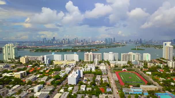 Downtown Miami Miami Beach — Wideo stockowe