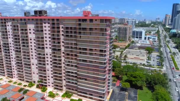 Edificio Florida preparándose para el huracán Irma — Vídeo de stock