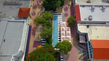 Drone Lincoln Road Miami Beach
