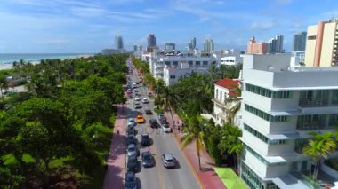 Ocean Drive lokanta ve oteller hava atış