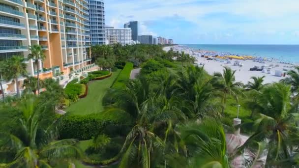 Plage de Miami Oceanwalk — Video