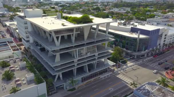 Lincoln Road parkeergarage — Stockvideo