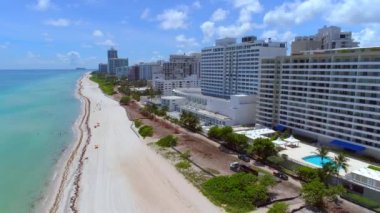 Kasırga Irma önce hava Miami Beach 
