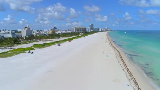 Miami Beach kasırga Irma zorunlu tahliye — Stok video