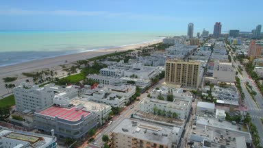  Kasırga Irma sonra Miami Beach