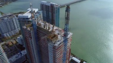 Miami düşmüş vinç 