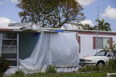 Kasırga Irma sonrası Naples Florida