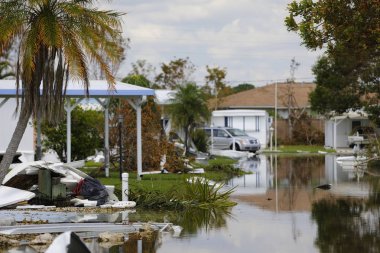 Kasırga Irma sonrası Naples Florida