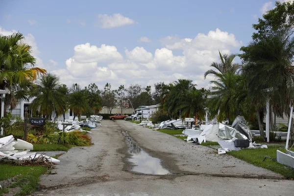 Orkaan Irma nasleep Naples Florida — Stockfoto