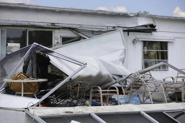 Huracán Irma después de Nápoles Florida —  Fotos de Stock