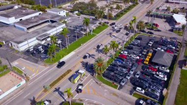 Suç mahalli yol blok ve polis Hallandale Florida 09 17 2017
