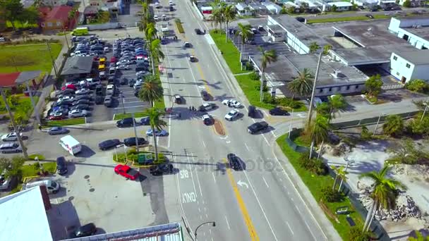 Trestný čin scény a policie Hallandale Florida 09 17 2017 — Stock video