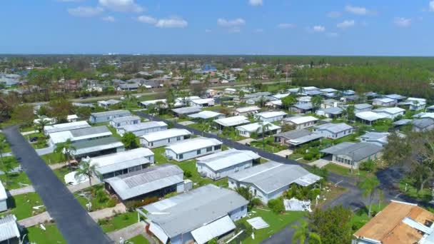 Verwüstung des Hurrikans Irma Neapel Florida USA — Stockvideo