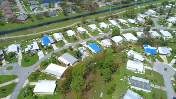 Naples Florida Hurricane Irma aftermath — Stock Video