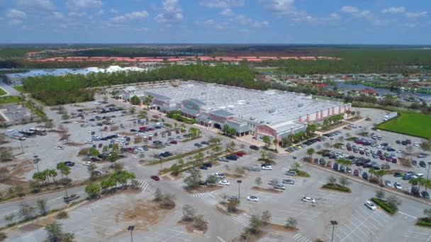 Napoli Walmart riapre dopo l'uragano Irma — Video Stock