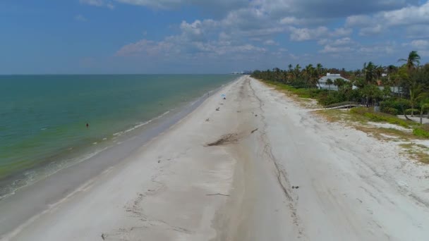 Destino de viagem Naples Beach FL — Vídeo de Stock