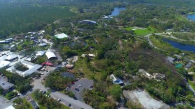 Helikopter üstgeçidin Hayvanat Bahçesi Miami Florida
