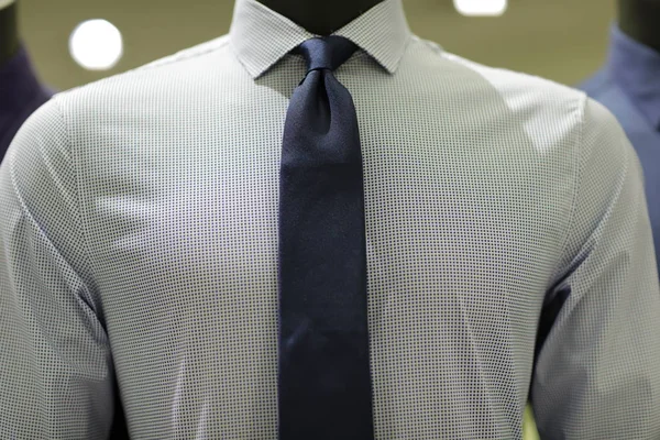 Men's business shirt and tie — Stock Photo, Image