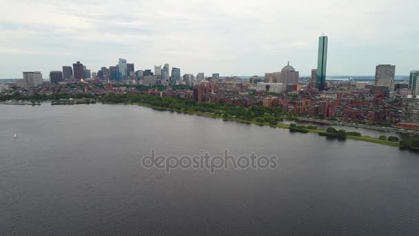 Backbay 和波士顿马萨诸塞州 — 图库视频影像