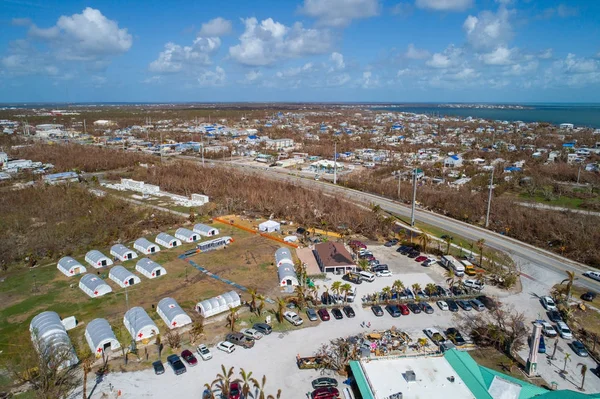 Croix-Rouge américaine soulagement Florida Keys ouragan Irma — Photo