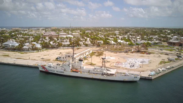 Buque guardacostas en Key West Florida — Foto de Stock