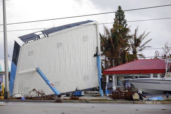  gas station destroyed by Hurricane Irma