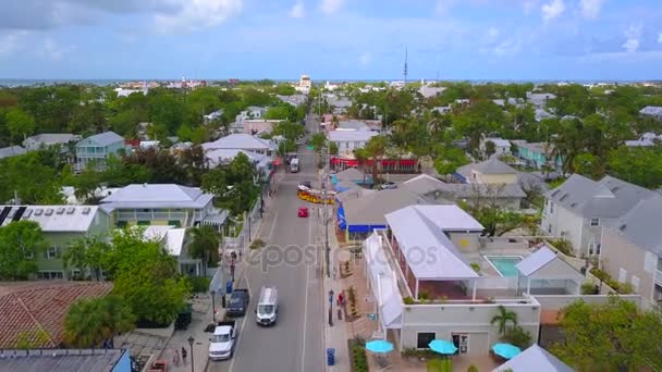 Key West Fl kasırga Irma sonra — Stok video