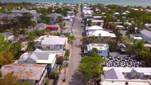 Edificios en Key West Florida — Vídeo de stock