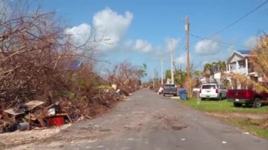 Kasırga Irma Aftermath 
