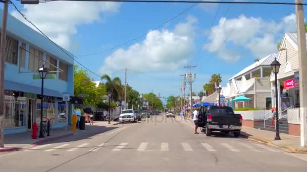 Key West motion 4k video — Stock Video