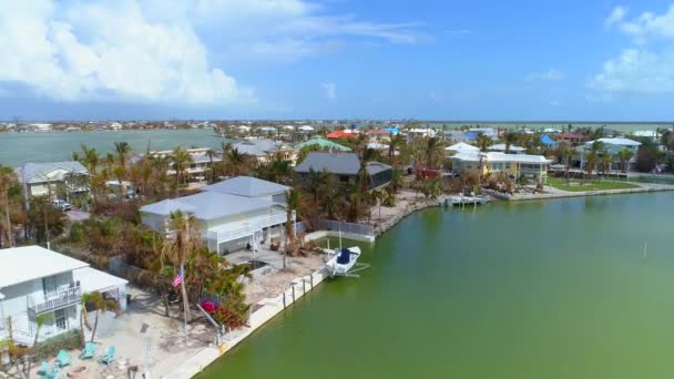 A Florida Keys szigetek homes — Stock videók