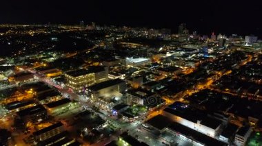 gece yarısı Miami Beach