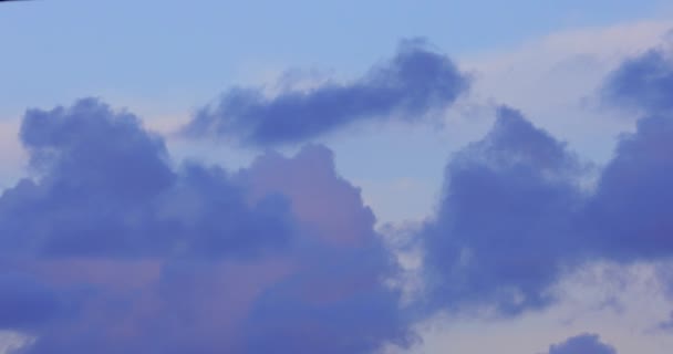 Slow motion wolken — Stockvideo