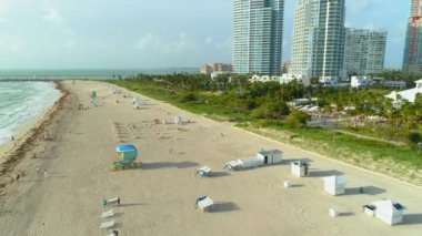 Miami Beach cabanas turistler için