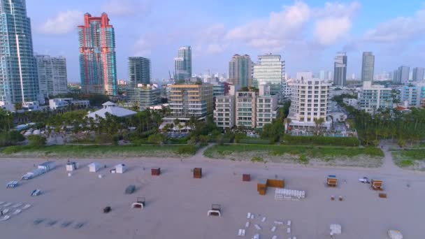 Apartamentos Miami Beach — Vídeo de stock