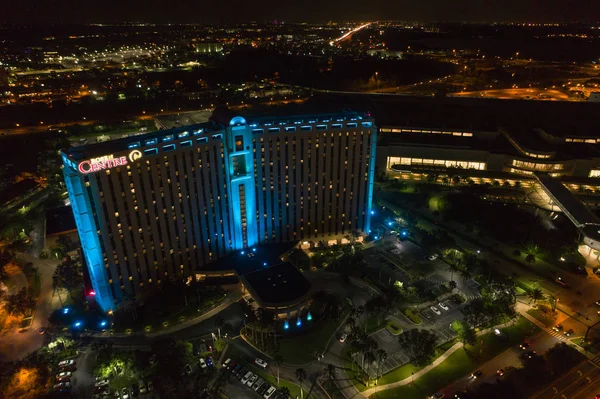 Rosen Center Orlando por la noche — Foto de Stock