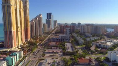 Sunny Isles Beach Florida hava kurulması vurdu