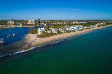 Hillsboro deniz feneri Florida resmini uçak