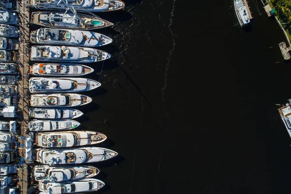 Fort lauderdale csónak Térkép — Stock Fotó