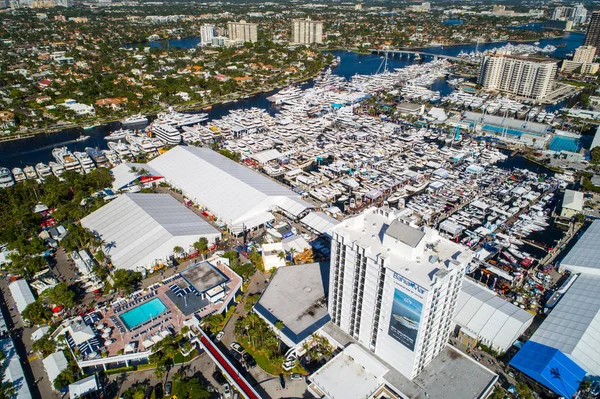 Bootsmesse in Bahia Mar Fort Lauderdale — Stockfoto