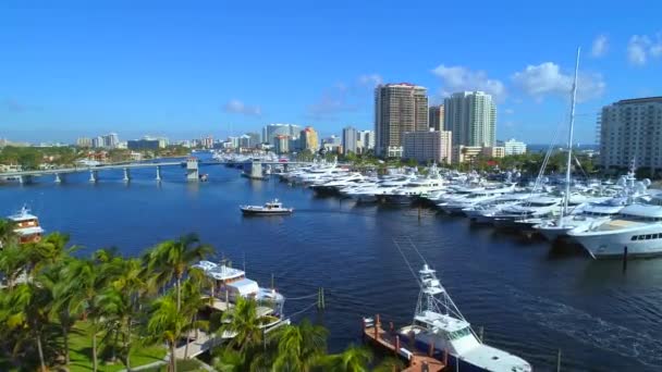 International boat show — Stock Video