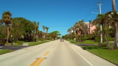 Ticari iş bölgesi Pompano sürüş 